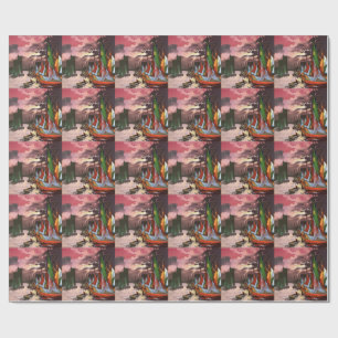 Ships in the Port of La Rochelle Art Wrapping Paper