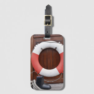 Ships Lifebelt Luggage Tag
