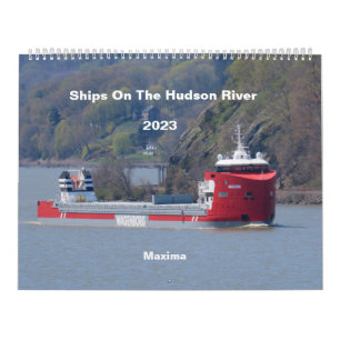 Ships on The Hudson River 2023 Calendar