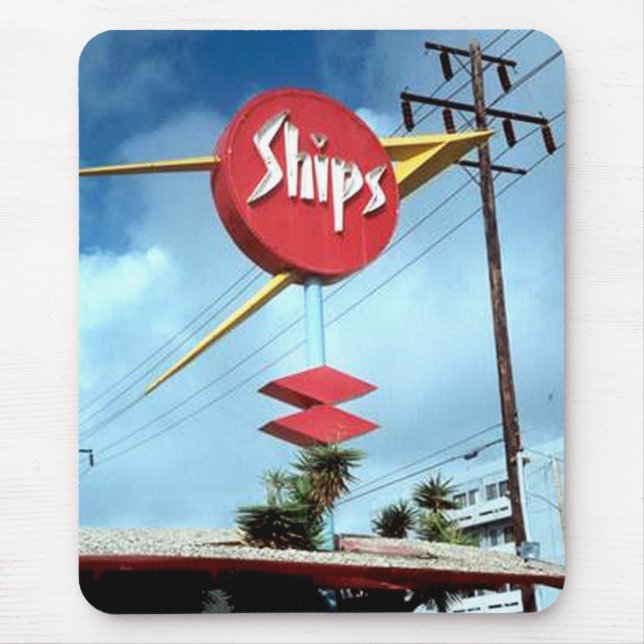 "Ships Sign" Mouse Pad (Front)