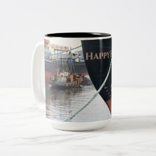 Ships Two-Tone coffee mug