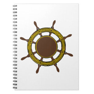 Ship's Wheel Notebook