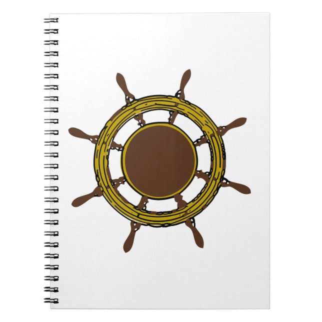 Ship's Wheel Notebook (Front)