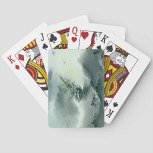 Shipwreck (by Ivan Aivazovsky) Playing Cards