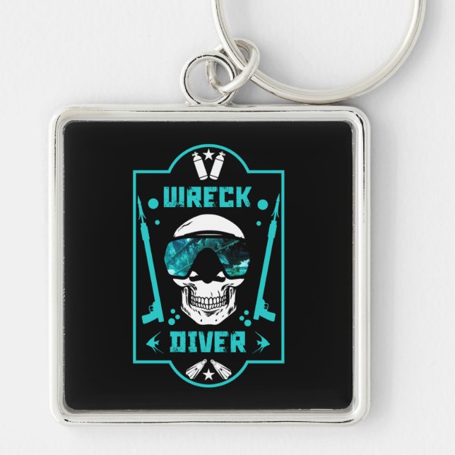 Shipwreck Divers Key Ring (Front)