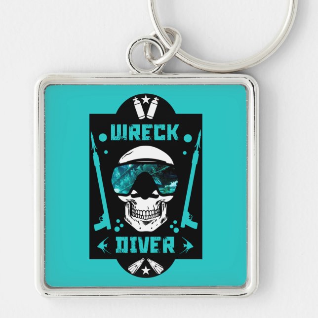 Shipwreck Divers Key Ring (Front)