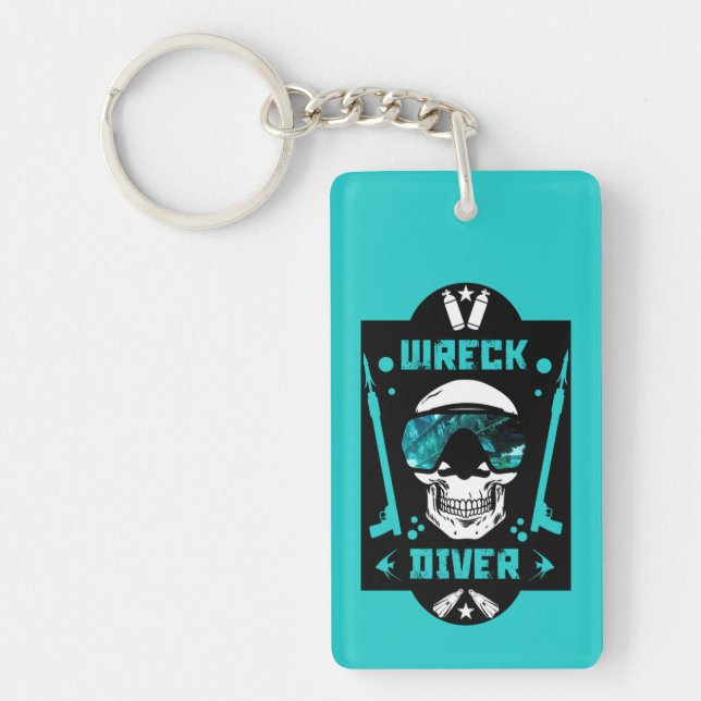 Shipwreck Divers Key Ring (Front)