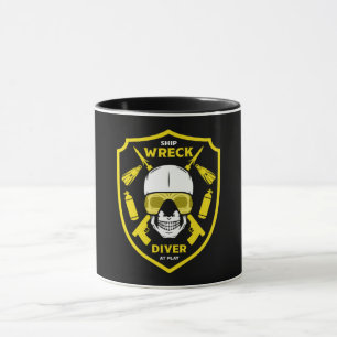 shipwreck divers mug