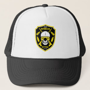shipwreck divers trucker hat