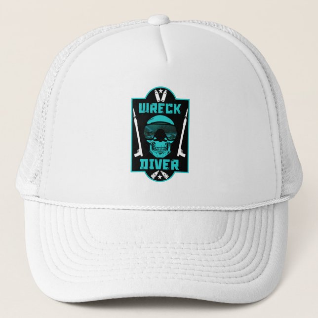Shipwreck Divers Trucker Hat (Front)