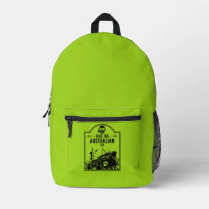 Shipwreck Diving Australia Printed Backpack