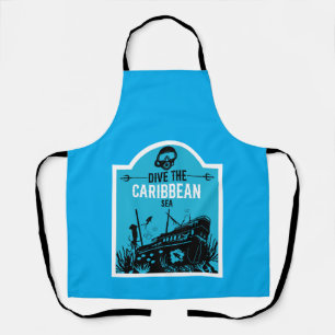 Shipwreck Diving Caribbean  Apron