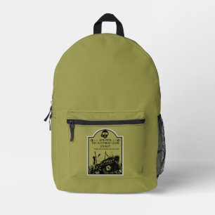 Shipwreck Diving Club Printed Backpack
