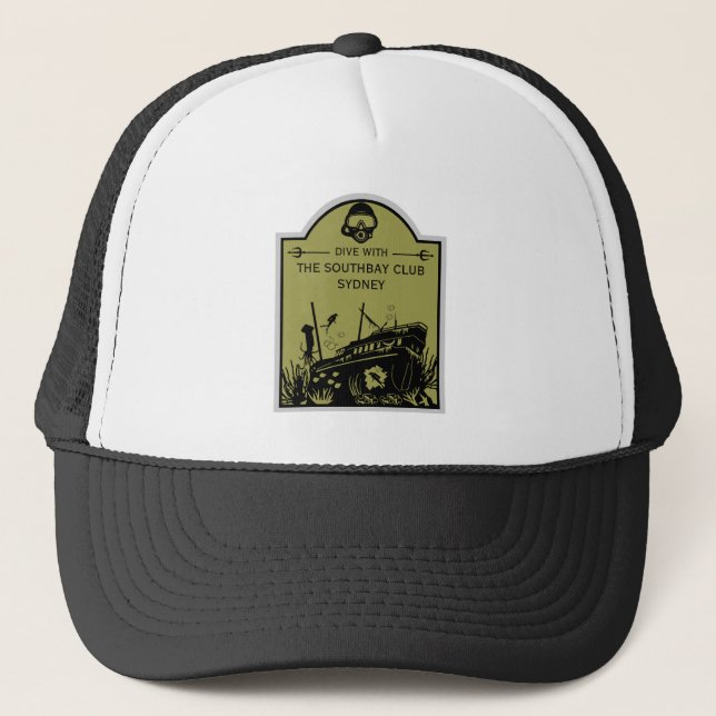 Shipwreck Diving Club Trucker Hat (Front)