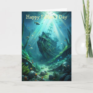 Shipwreck Father's Day Card