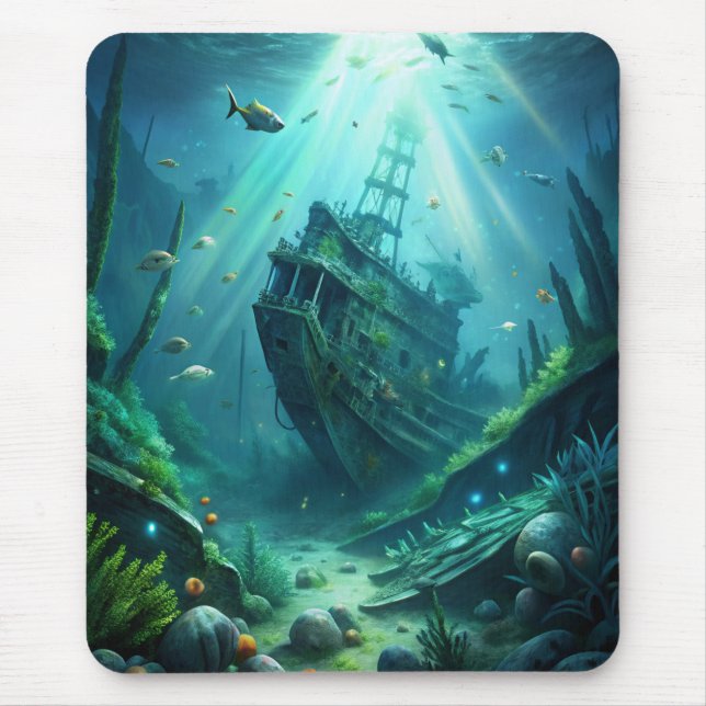 Shipwreck Mouse Pad (Front)
