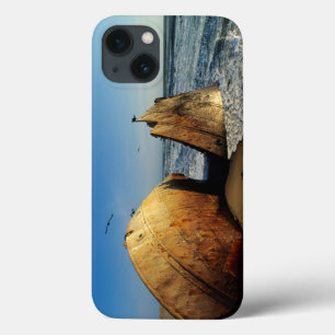 Shipwreck On Beach, Skeleton Coast, Namibia iPhone 13 Case