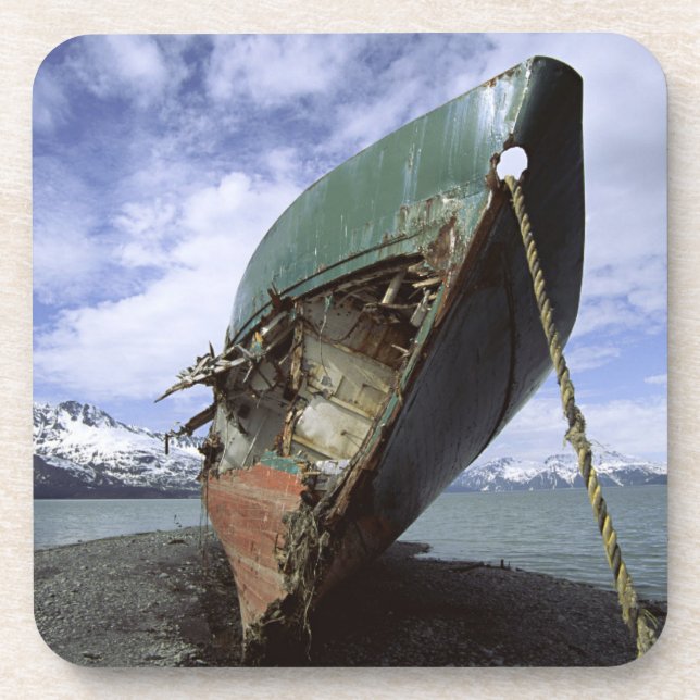 Shipwreck On Shore Coaster (Front)