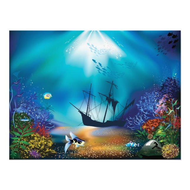 Shipwreck Photo Print (Front)