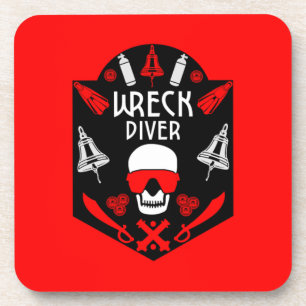 Shipwreck Scuba Divers   Coaster