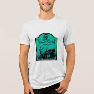 Shipwreck Sea Divers Tri-Blend Shirt