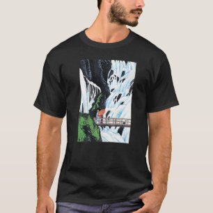 Shiragumo Waterfall of Nikko Takahashi Japanese Uk T-Shirt