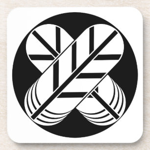 Shirakawa hawk feathers coaster