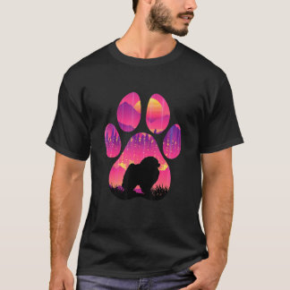 Shiranian Paw Mom Dad Dog Women Men T-Shirt