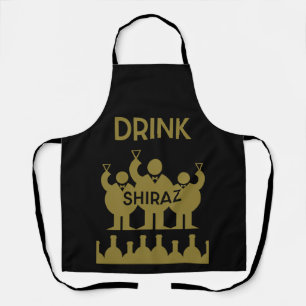 Shiraz Wine Drinkers Apron
