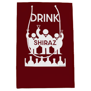 Shiraz Wine Drinkers Medium Gift Bag