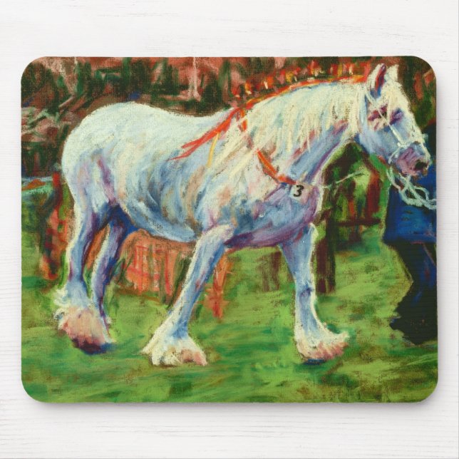 Shire Horse Mousepad (Front)