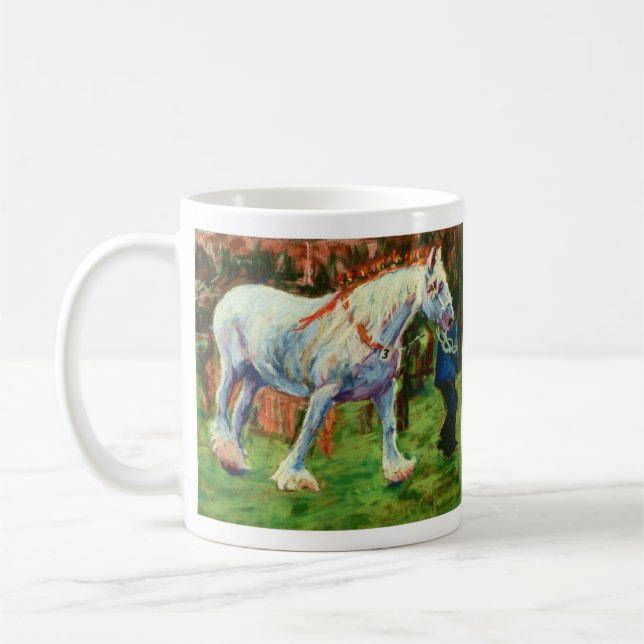 Shire Horse Mug (Left)