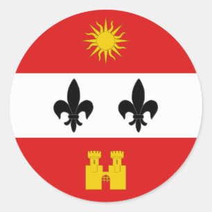 Shire of Ardanroe Populace Badge Classic Round Sticker