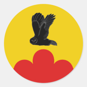 Shire of Aros Populace Badge Classic Round Sticker