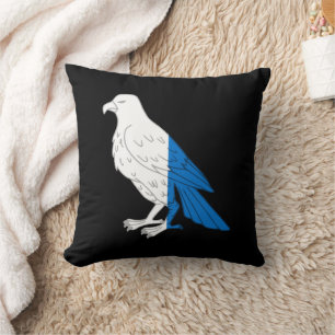 Shire of Falcon's Keep Populace Badge Throw Pillow
