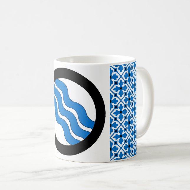 Shire of Lyndhaven Populace Badge Coffee Mug (Front Right)