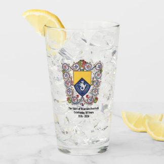 Shire of Mtn Freehold 50th Anniversary Glass