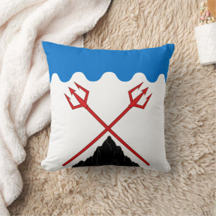 Shire of Teufelberg Populace Badge Throw Pillow