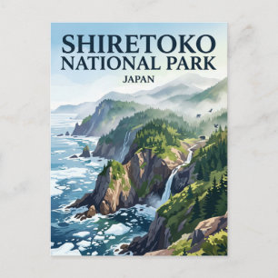 Shiretoko National Park Japan Postcard