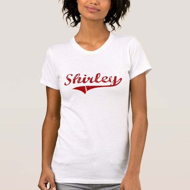 Shirley Massachusetts Classic Design T-Shirt (Front)
