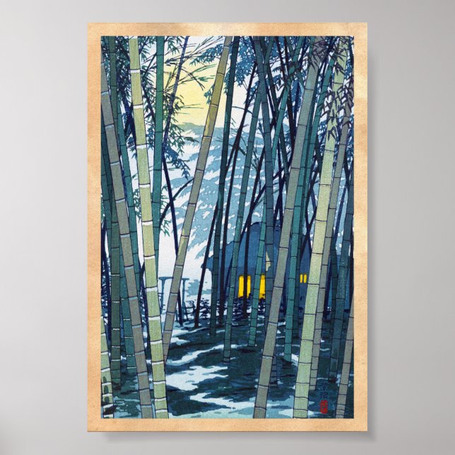 Shiro Kasamatsu Bamboo in Early Summer art Poster (Front)
