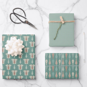 Shirt and Tie Father's Day Wrapping Paper Sheet
