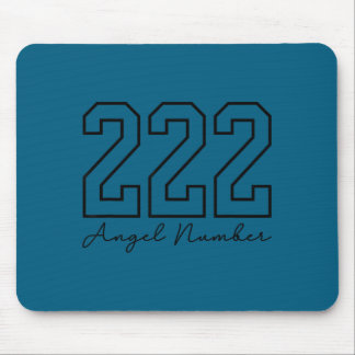 Shirt Angel Number 222 Numerology Spirituality Mouse Pad