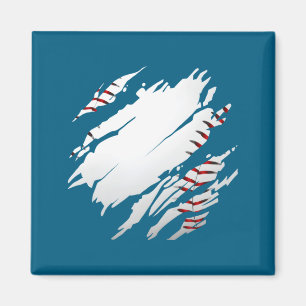Shirt Baseball Baseball Magnet