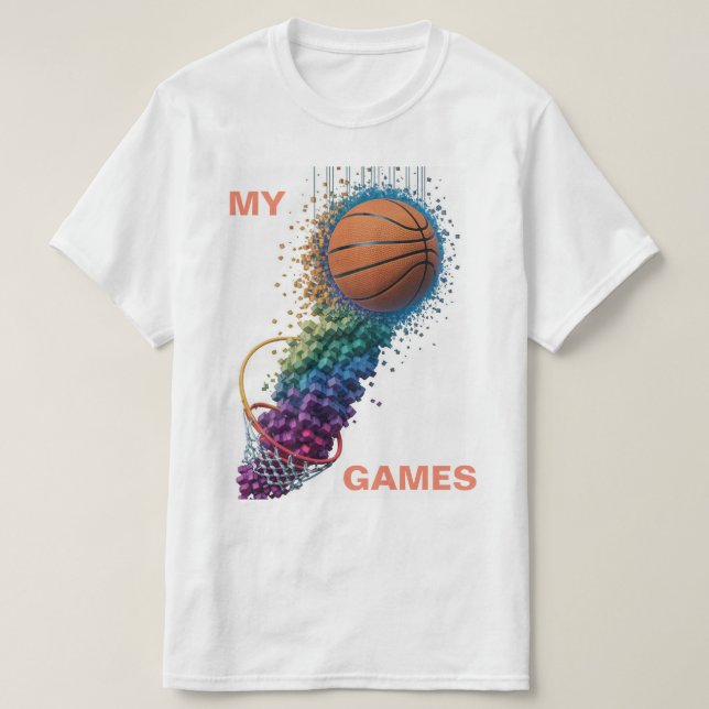 SHIRT BASKETBALLE (Design Front)