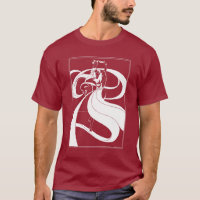 Shirt: Beardsley Illustration