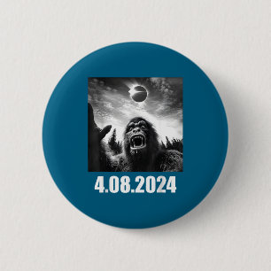 Shirt Bigfoot Total Solar Eclipse Totality 6 Cm Round Badge