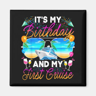Shirt Birthday Cruise Birthday Celebration Magnet