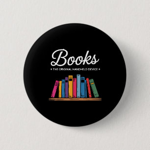 Shirt Books Original Handheld Device Book 6 Cm Round Badge