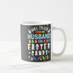 Shirt Bunnies Face Will Trade Husband Coffee Mug